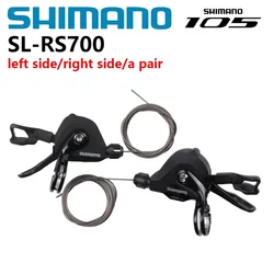 Shimano RS700 SL-RS700 Left 2s/ Right 11s Flatbar Road Bike Bicycle Shifter Lever Black 11 Speed Bike Bicycle Accessories