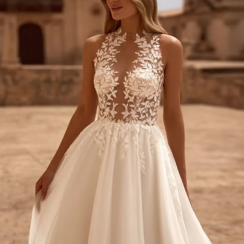 تخصيص الكرة البيضاء ثوب فساتين الزفاف الملكي ذيل طويل زين ألف خط تنفيس تول صنع رداء دي