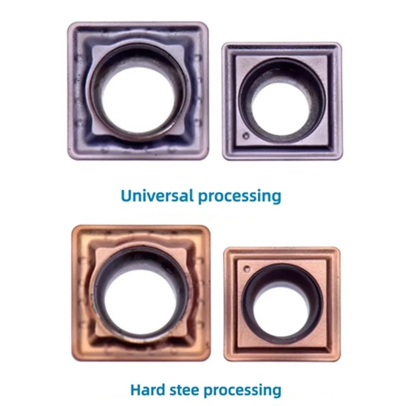 

10-12.5 small diameter u-drill insert SOMT040202/SPMG040202 SPMT040204 For 2D 3D 4D SO SP U Indexable Drill Inserts Carbide