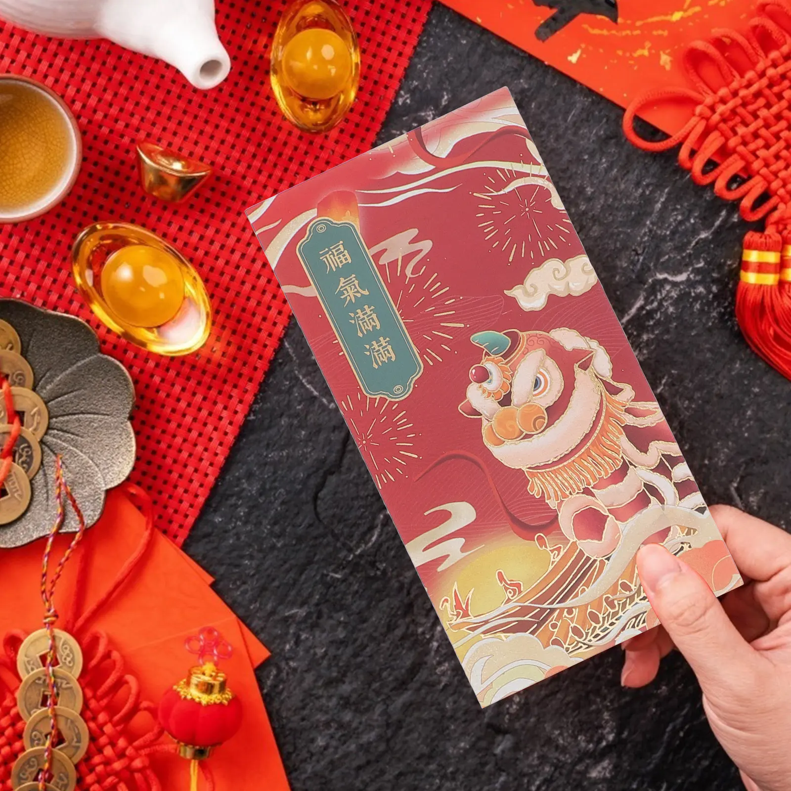 

24 шт. красных конвертов для денег на свадьбу, креативные декоративные конверты в китайском стиле с благоприятными узорами, для Праздника Весны