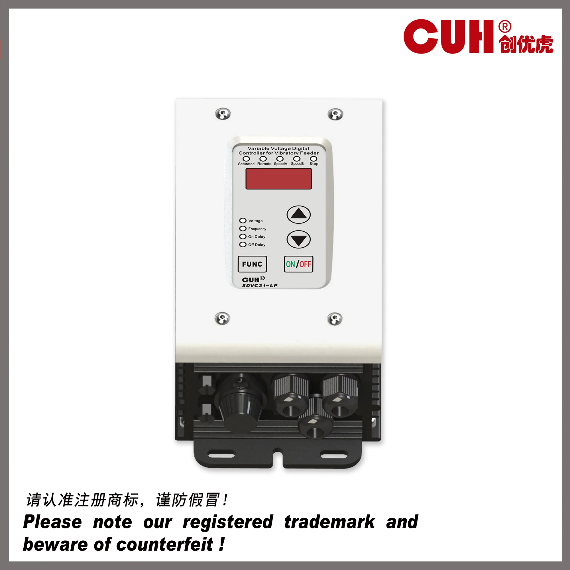 SDVC21-LP 10A IP67 pengendali Digital voltase variabel, tahan air dan tahan minyak untuk alat pemberi makan getaran