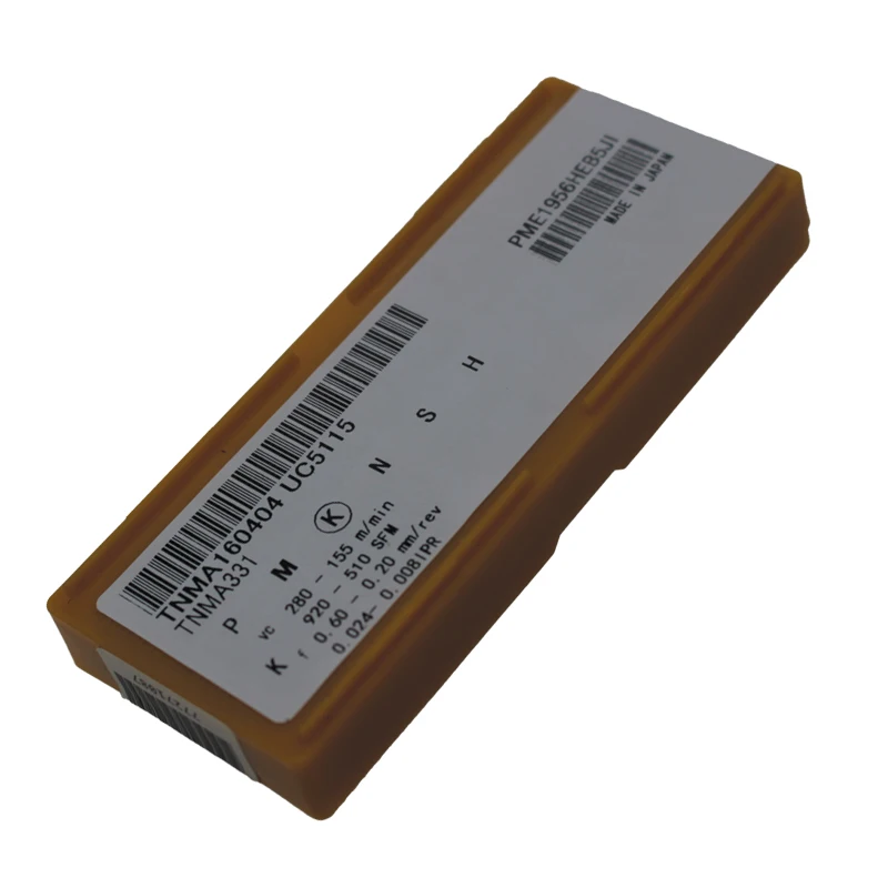 Imagem -05 - Cnc Carbide External Turning Inserts Usinagem Ferro Fundido Tnma160404 12 Uc5115 10 Pcs