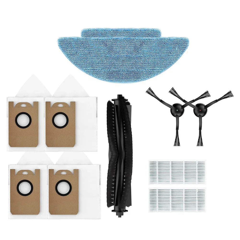 

1 Set Filters Roller Brush Set Replacement For Laresar L6 Nex Robot Vacuum Cleaner Dust Bags Mop Cloth Side Brushes Kit