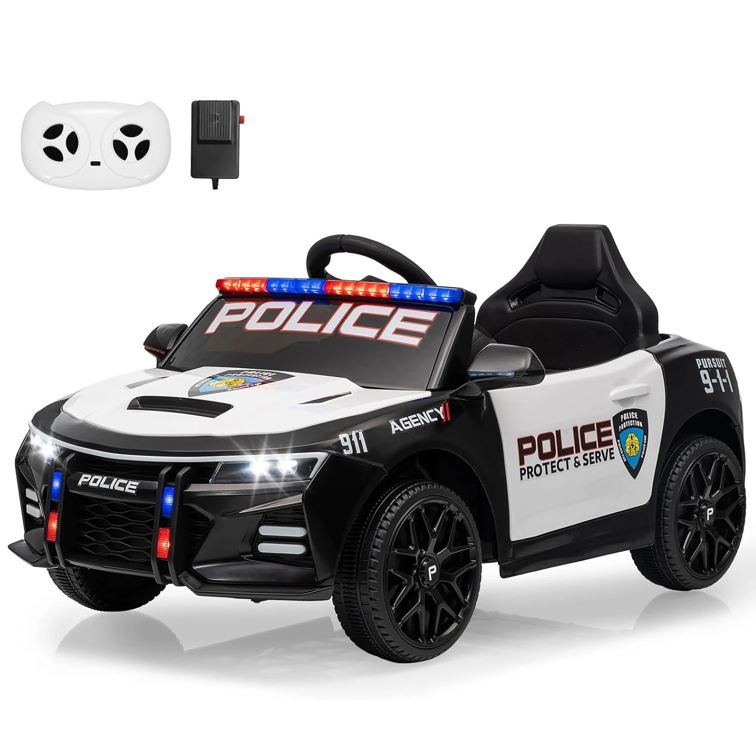 12V Police Car Elec… - image