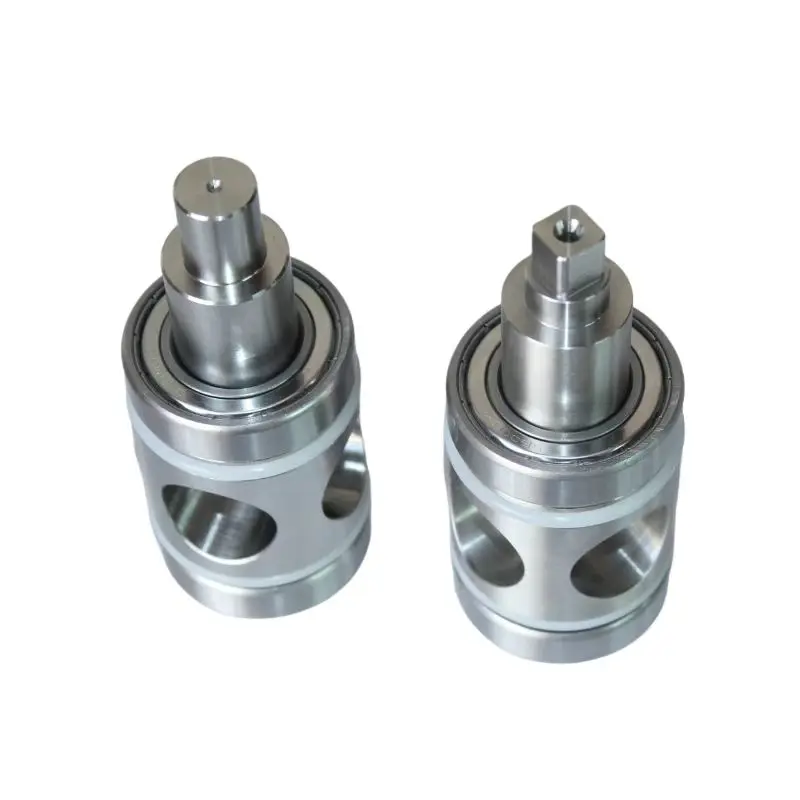 الروتاري صمام الأساسية SS304 غير القابل للصدأ بوابة التحول الأسطوانة من ماكينة تعبئة معجون DN25/38 SHENLIN