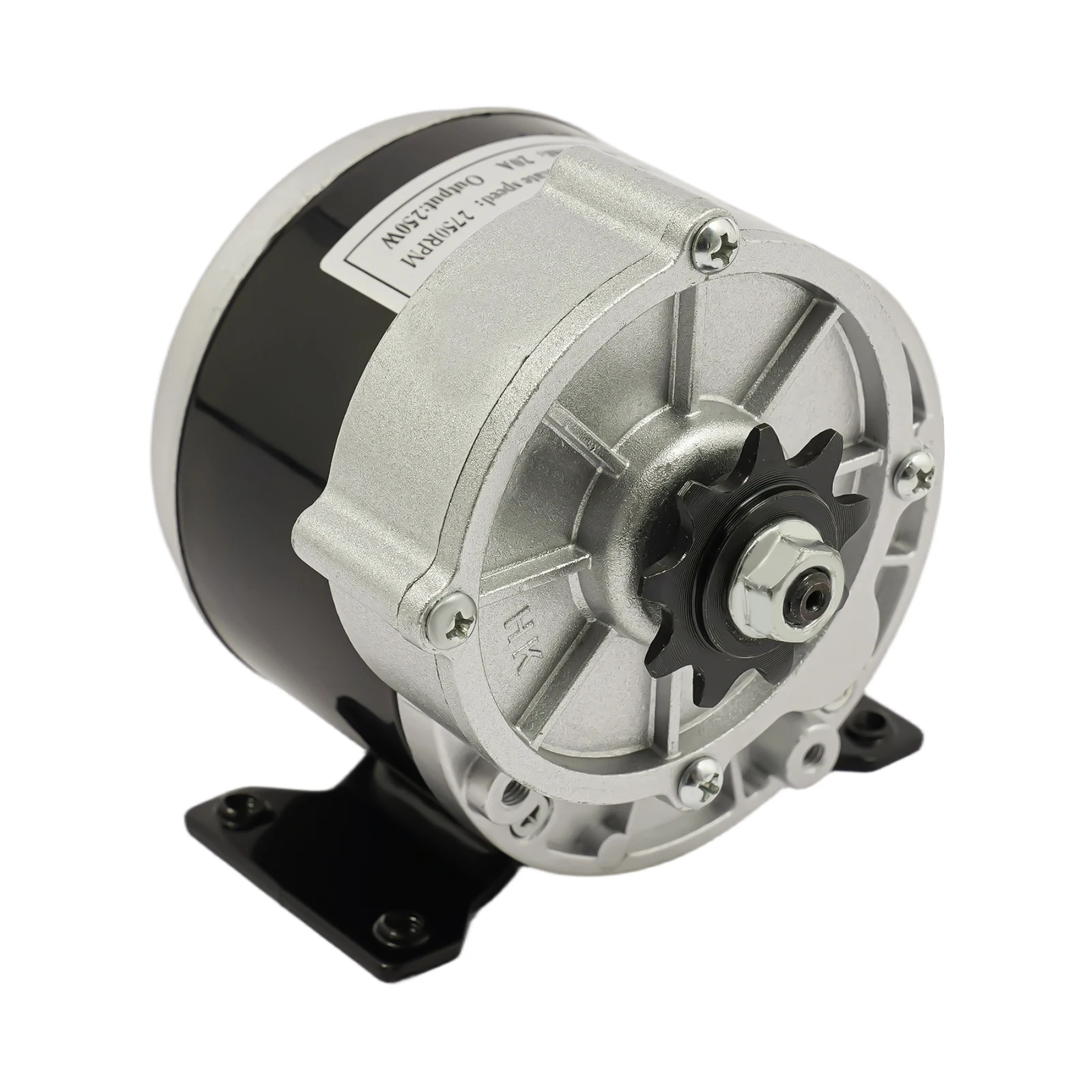 12V 250W Getriebemotor, 100kg Traglast Bürstenmotor DC Elektromotor für E-Bike, Scooter, Pocket Bike, Umbau von Elektrofahrzeugen – Detail 6
