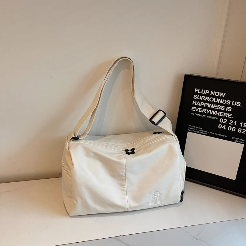 lightweight-compact-travel-bag-women's-simple-yoga-bag-sport-training-single-shoulder-crossbody-fitness-bag-wet-and-dry-separ