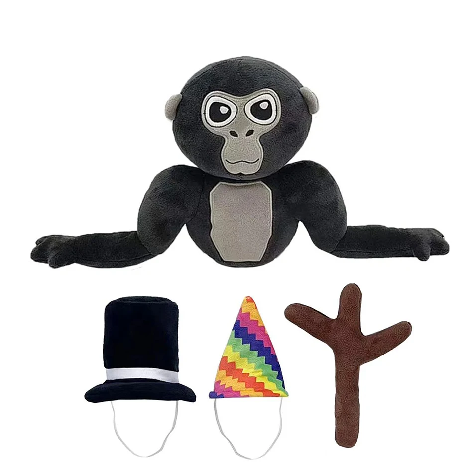 nieuwe 20 cm Gorilla Tag Monke Anime Knuffel Knuffel Spel Karakters Knuffels Zachte Pluche Kinderen Geschenken Pop Verjaardag