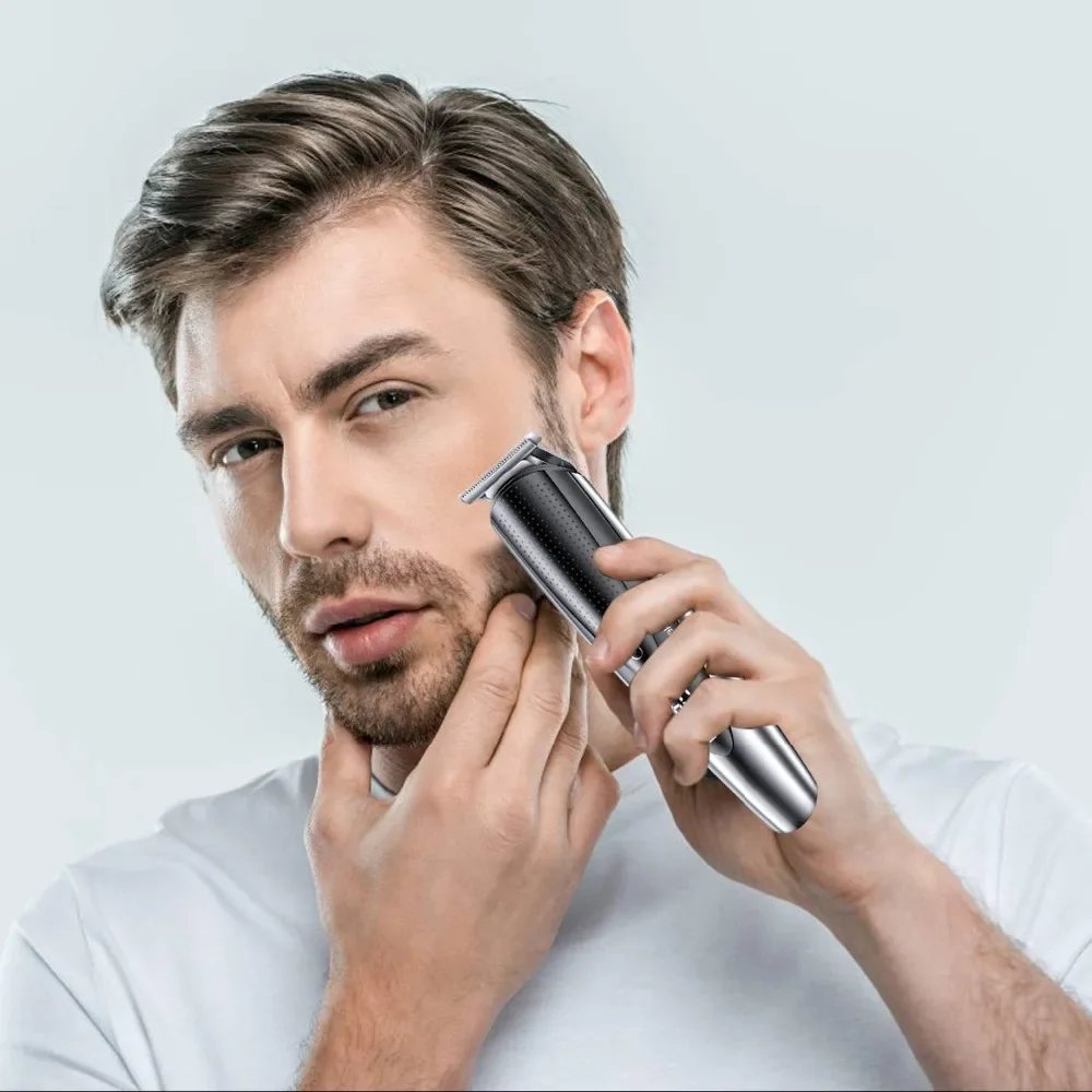 USB Rechargeable All-in-One Hair Beard Trimmer Groomer Pro Clipper Machine