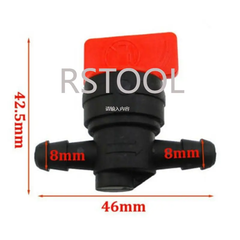 1/4 "ID Ống 8Mm Nhựa Petcock/Nhiên Liệu Tập Cho Xe Máy Cố Định Máy Cắt Cỏ Xe Máy Phụ Kiện