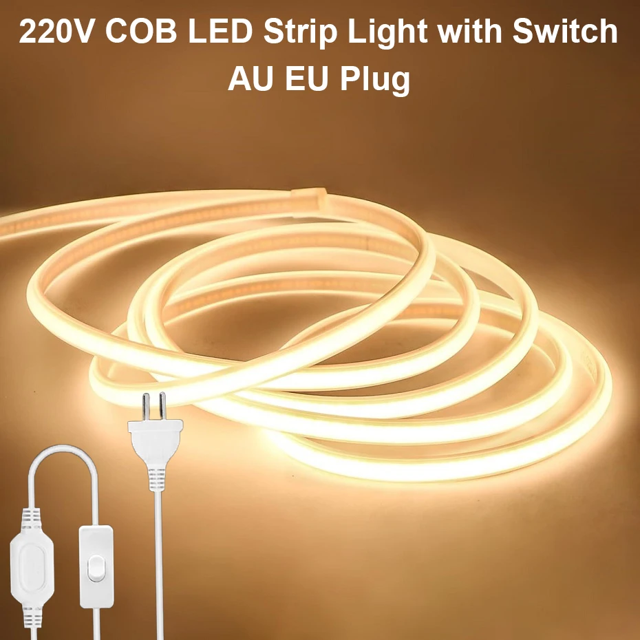 ac220v-cob-ledストリップライト-au-euプラグ-on-offスイッチ付き-ledネオンライトテープ-室内照明-フレキシブルランプ-リボン-防水