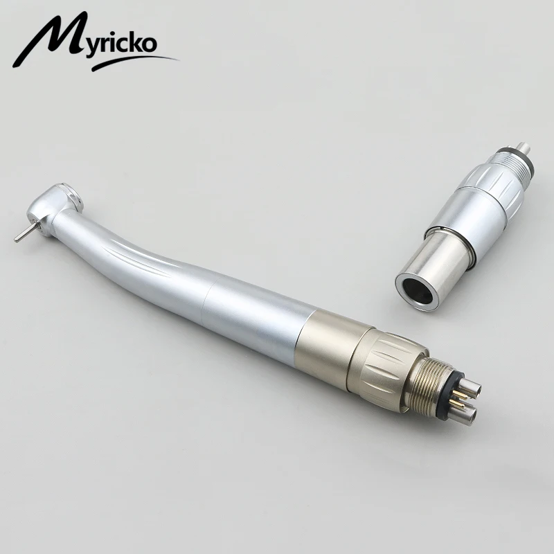 Dental Fiber Optic High Speed Air Turbine Handpiece 6 Holes LED Quick Coupler Coupling Fit NSK Dentistry Instruments