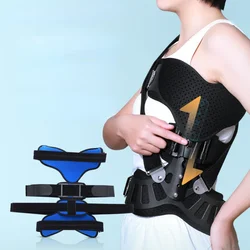 Three-point Mechanical Scoliosis Corrector, Lumbar Spine Lateral Process Brace, High and Low Shoulder Correction Protective Gear