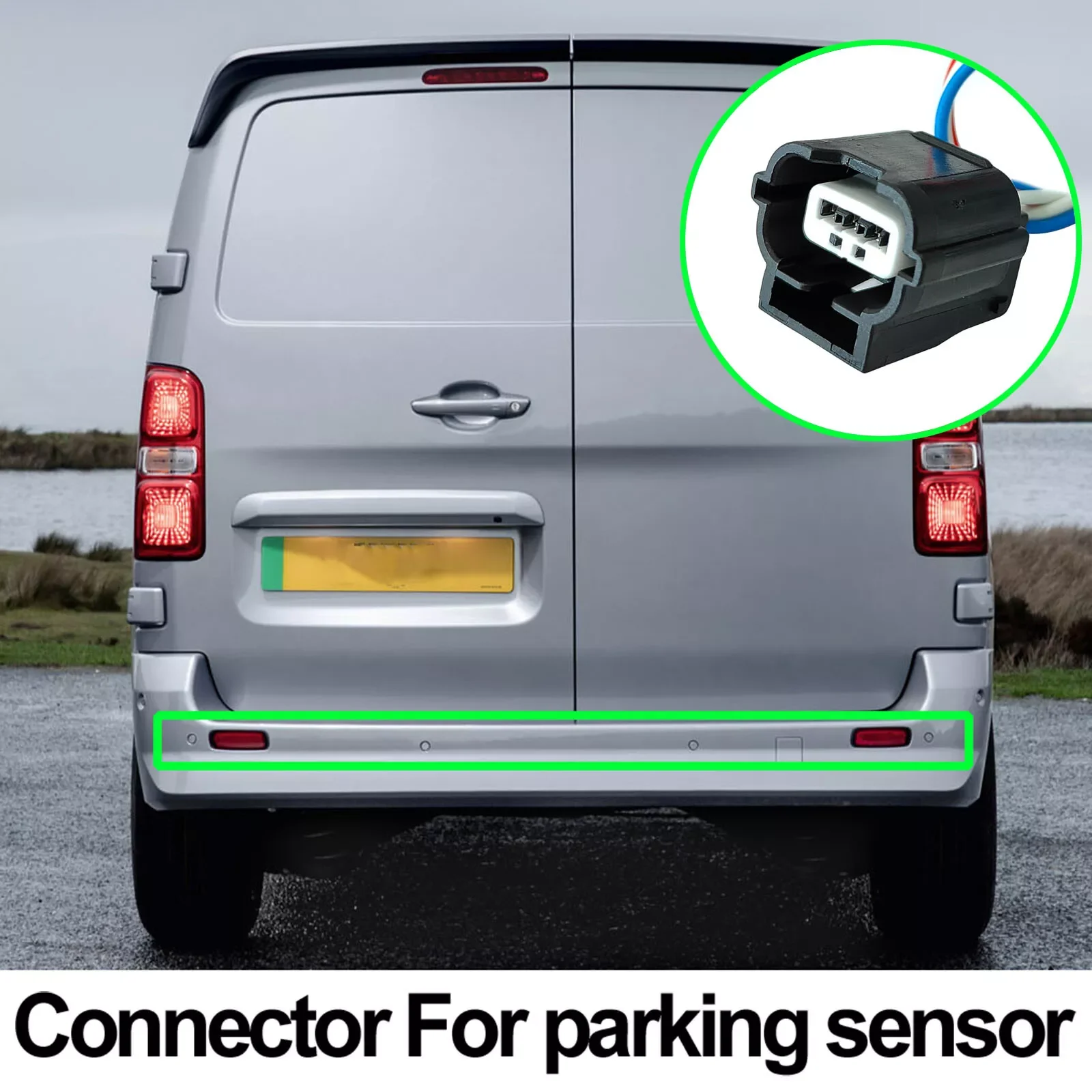 

3-Pin Plug Connector With Wire Car Accessories For Renault Trafic Opel Vivaro NV300 Talento 3PIN Parking Sensor Plug Connector