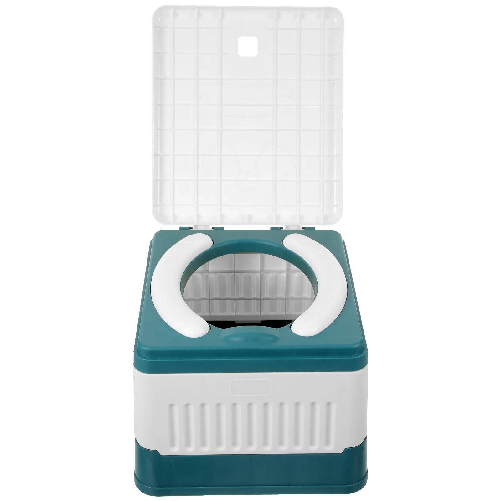 للطي المحمولة المرحاض سيارة صندوق تخزين دائم PP PVC السفر التخييم الطوارئ قعادة في الهواء الطلق طوي البراز مزبلة #2