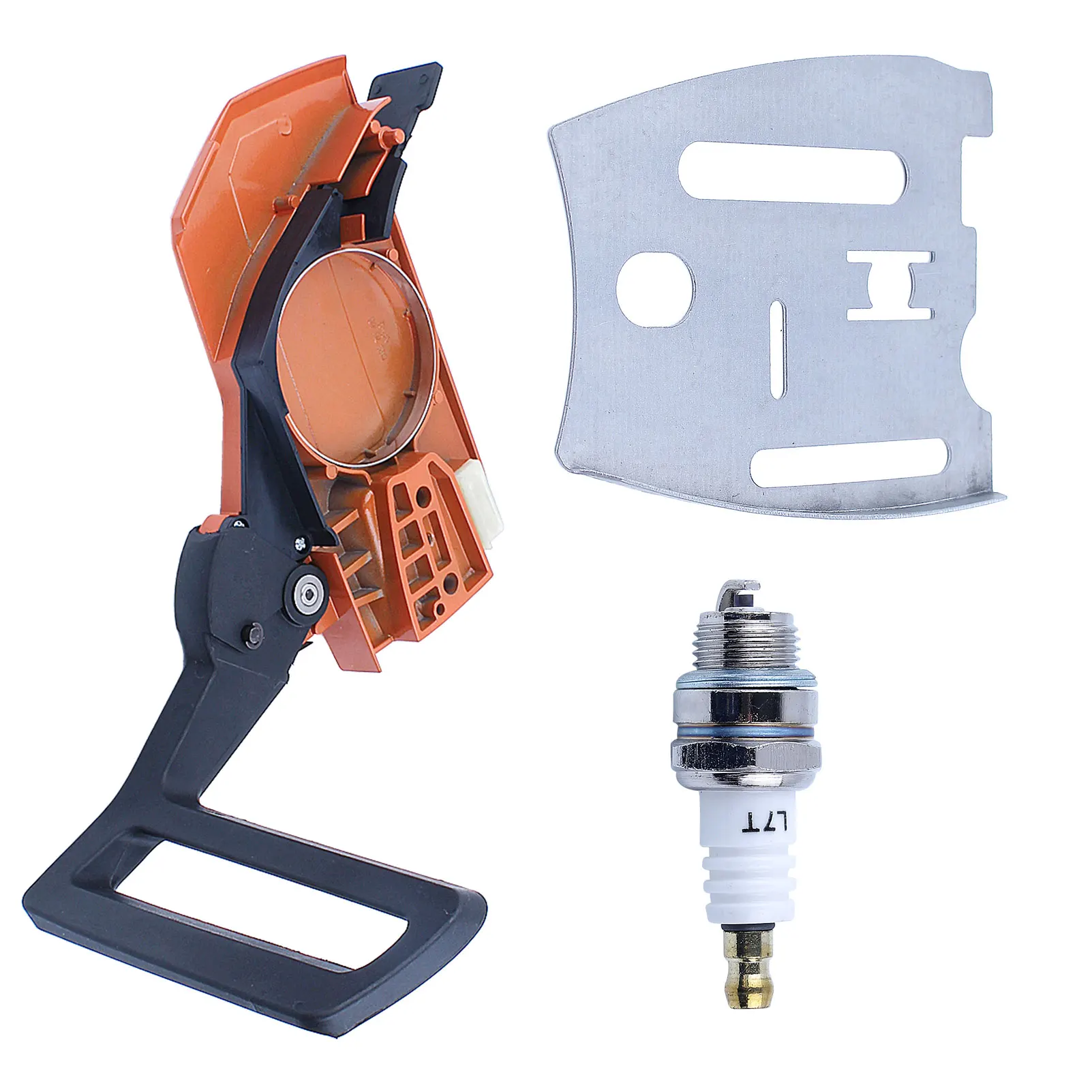 Imagem -04 - Chain Brake Side Cover para Husqvarna Chainsaw Handle Guard Bar Plate Kit Bucha Manga 61 66 266 268 272