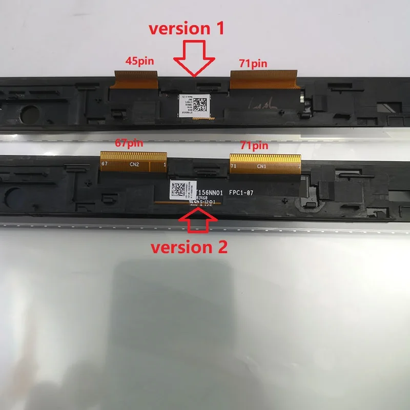 Imagem -03 - Laptop Lcd Touch Screen Panel Digitizer Sensor Glass Replacement For Asus Q504 Q504u Q504ua Series 1814015670100 15.6