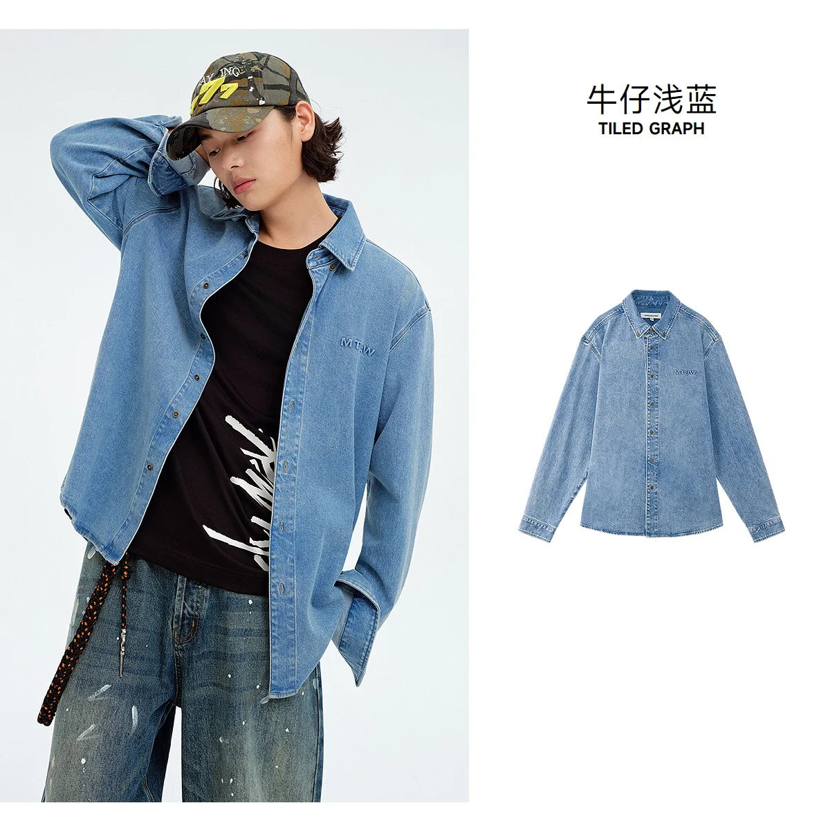 Light Wash Blue