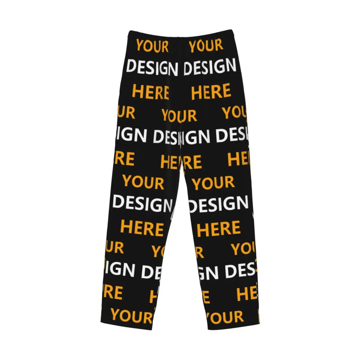 Custom Men Custom Your Design Here Pajama Pants Printed Personalized Sleep Sleepwear Bottoms with Pockets