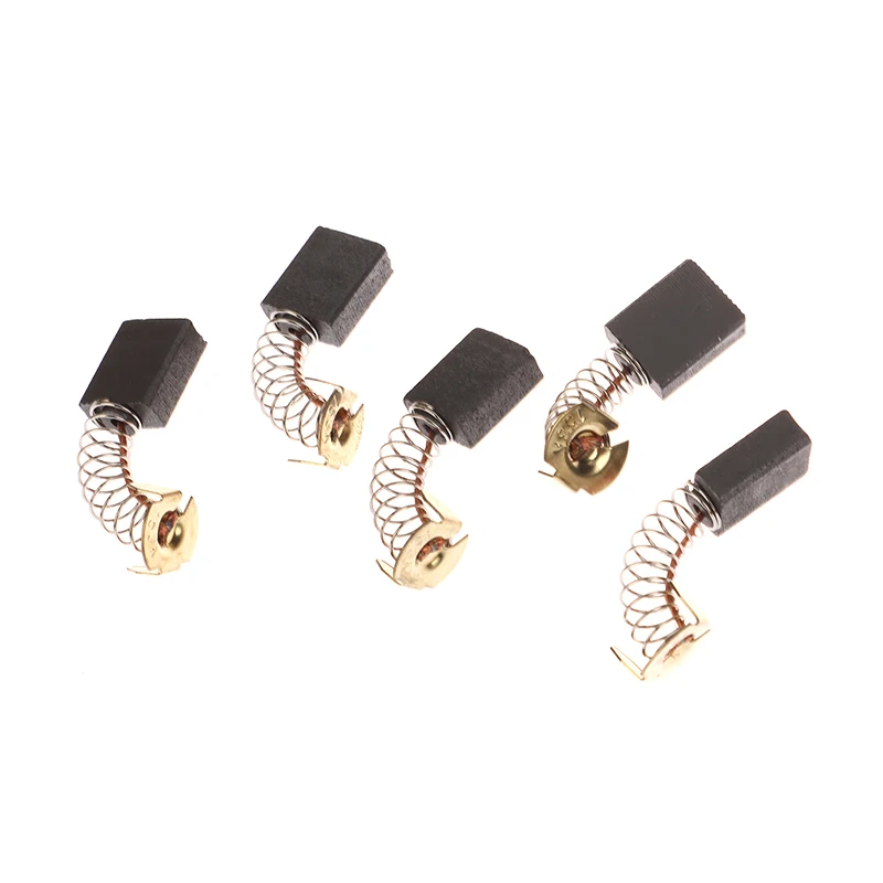 10 Uds 153 cepillo de herramienta eléctrica cepillos de carbono piezas de martillo eléctrico cepillo de grafito máquina pulidora Angular accesorios de cepillo