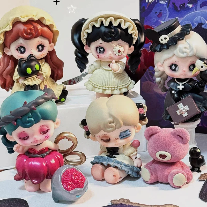 

Коллекционная фигурка TARTI Ghost Hotel: Сюрприз-бокс, мерч с изображением знаменитостей, настольное украшение, милая кукла, таинственная коробка