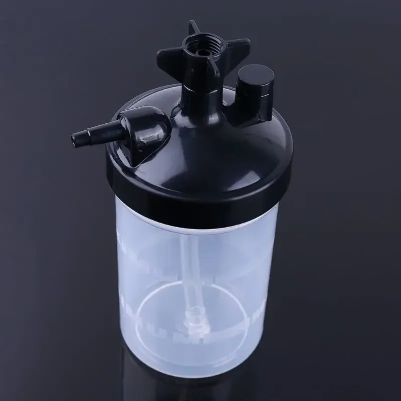 Humidifier Water Bottle for  HIGH FLOW Oxygen Bubbler Bottle for Oxygen Concentrator