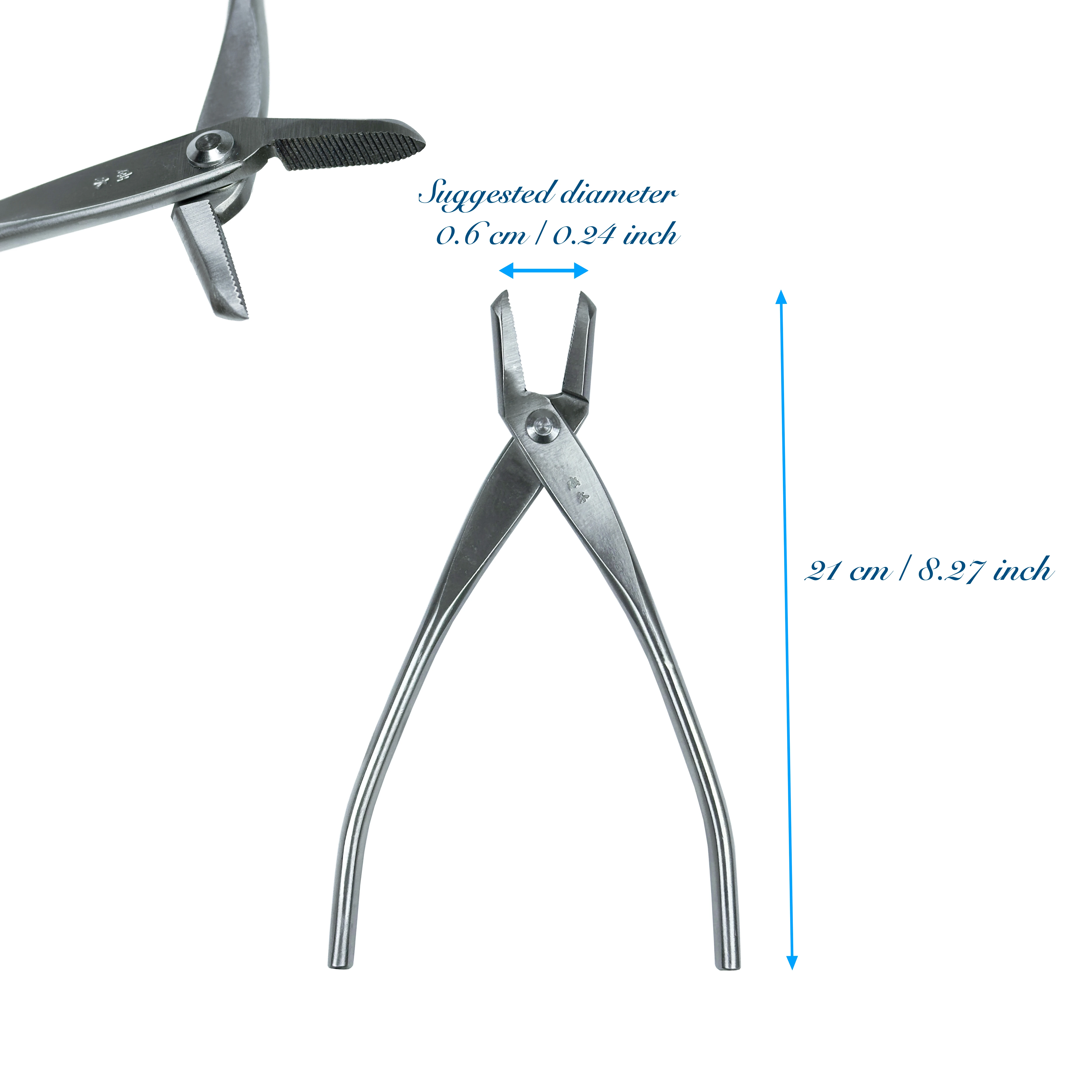 

Good Quality Grade Bonsai Tool Jin Plier 210mm Stainless Steel Made