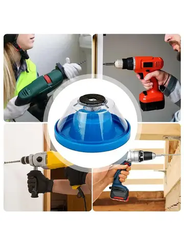 Electric Drill Dust Cover Drilling Holes Dust Catcher User-friendly Electric Hammer Dust Cover Wear-resistant Dustproof Drilling