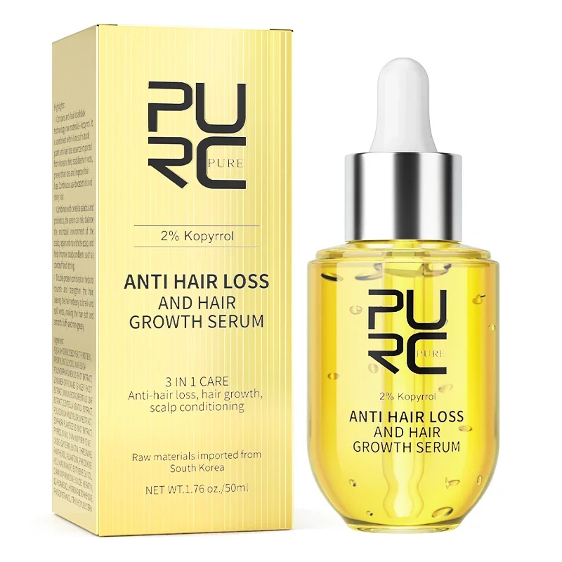

PURC Ginger Hair Care Essence To Promote Hair Growth Essence To Repair Dry Bifurcated Hair Oil Scalp Care for Both Men and Women
