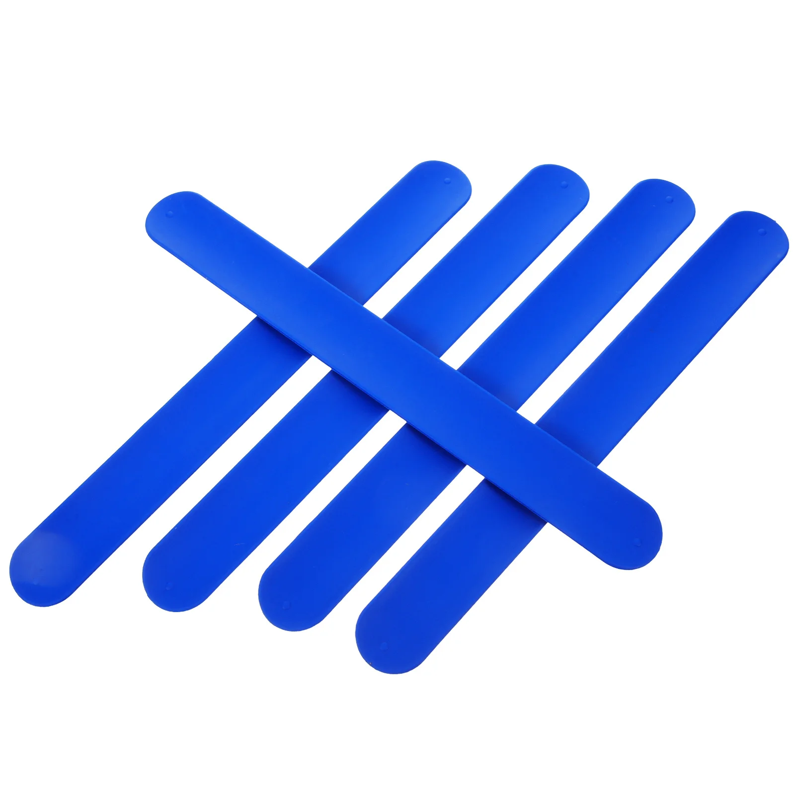 

5Pcs Silicone Slap Wristbands Kids Friendly Durable Smooth Texture Party Favor Gifts Slap Bracelets Party Favors