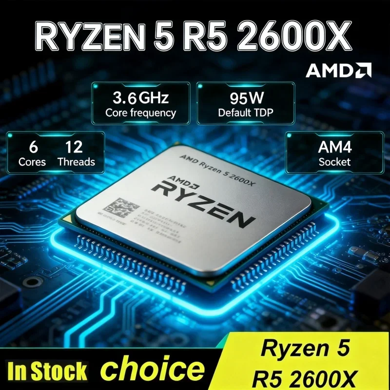 procesador-amd-ryzen-5-2600x-36-ghz-6-nucleos-12-hilos-95-w-zocalo-am4-cpu-para-juegos-de-escritorio-para-montaje-de-pc-diy