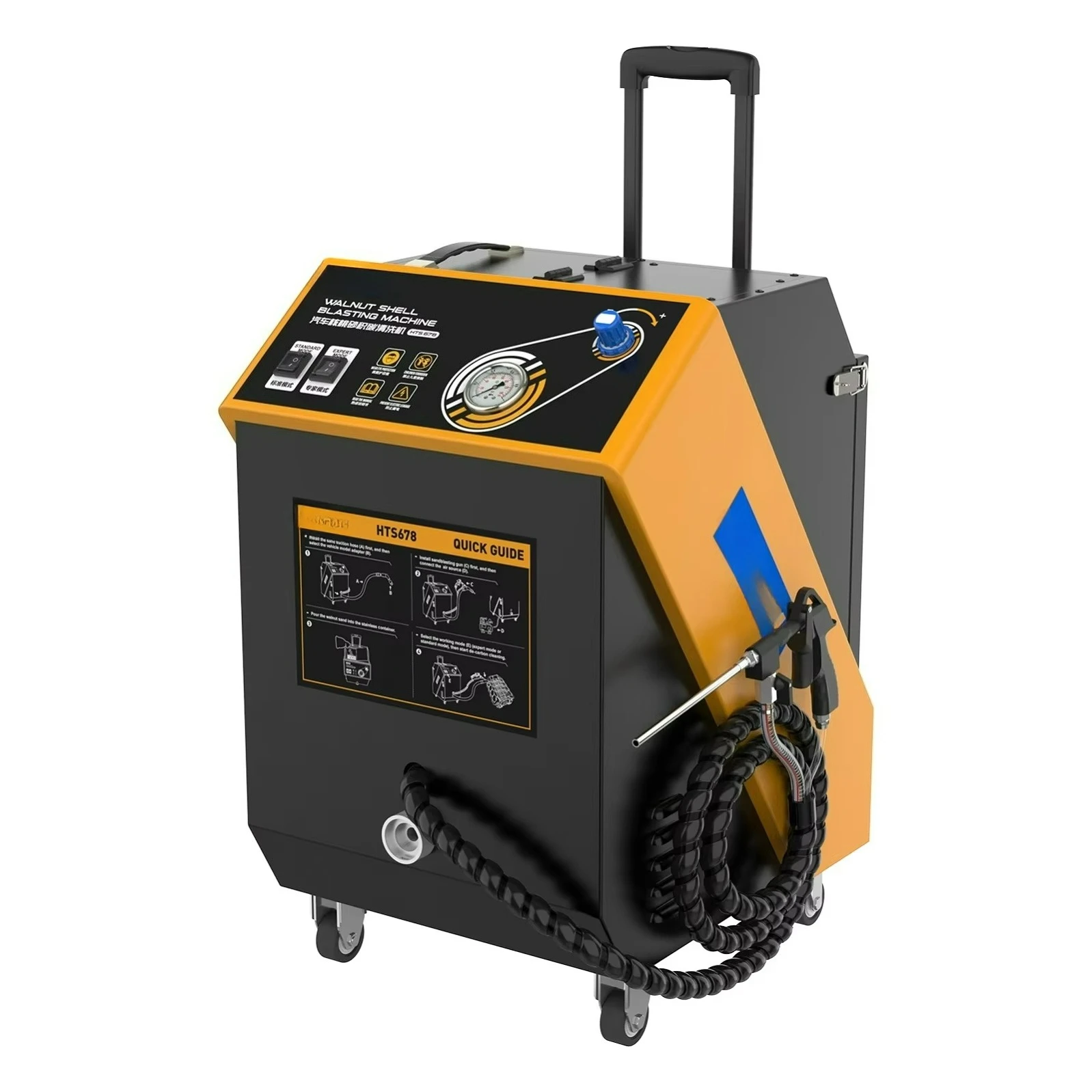 

HTS678 110В/220В Автомобильный пылесос-воздуходувка для удаления нагара из двигателя, очиститель карбоновых отложений, приспособление для очистки автомобиля