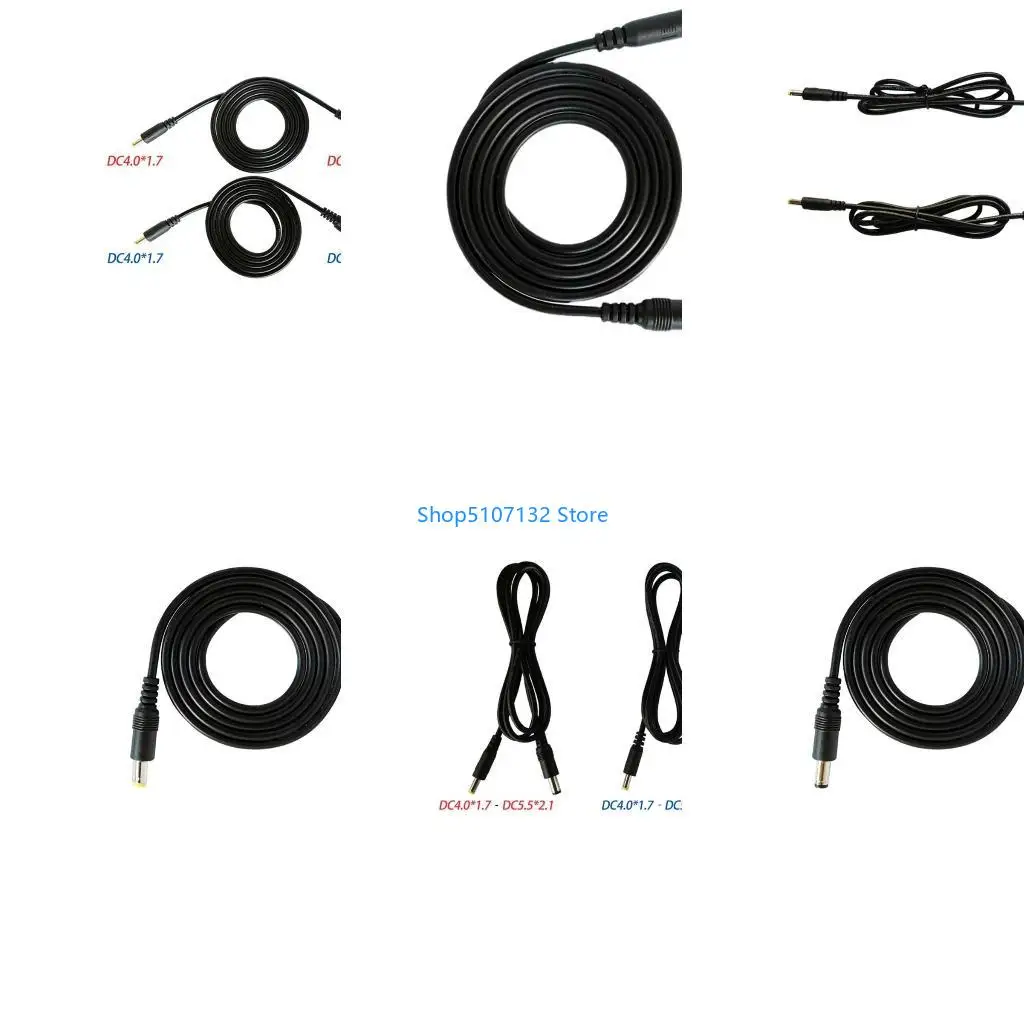 87HD Universal Power Cable for Various Electronic Devices Supports up to 36W Functionality DC4017 to DC5521/DC5525 Cable