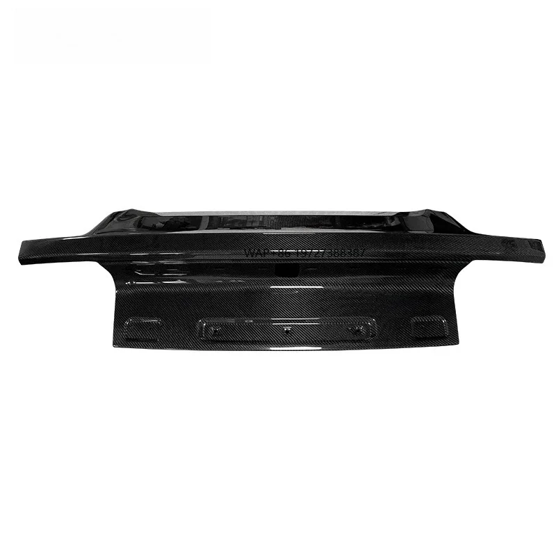 

For Mustang Original Rear Trunk Cap Carbon Fiber OEM Style Boot Lid Fit 2015-2023