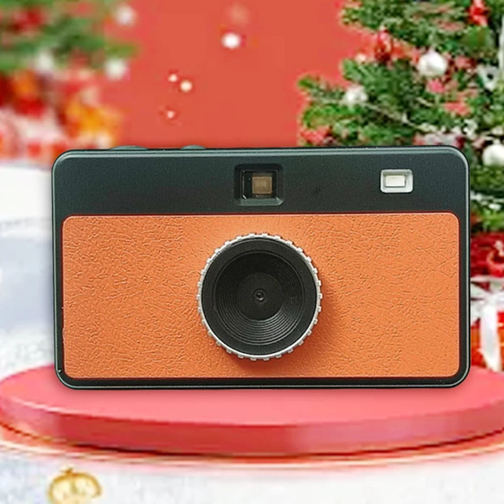 CCDD มินิกล้องดิจิตอล HD แบบพกพาสําหรับนักเรียน HD Beauty Selfie Retro Campus กล้อง 12.0 MP