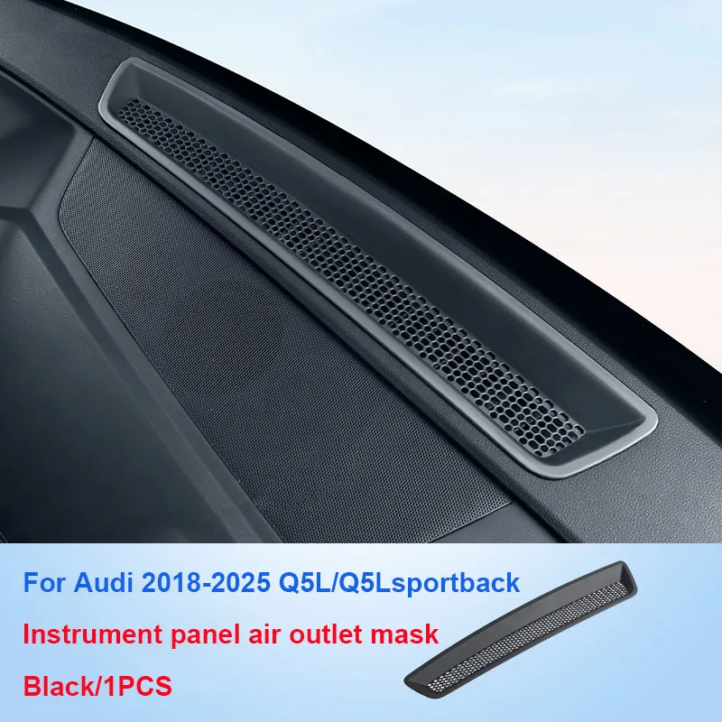 

For Audi A6L A7 Q5L A4L A5 2017 2018 2019-2025 Car Instrument Panel Outlet Protective Cover Interior Modification Dust Products