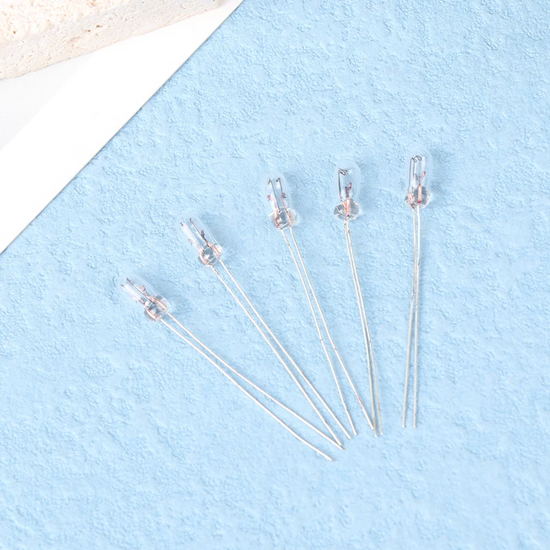 10 قطع من أضواء لوحة قيادة السيارة |   مصباح أداة السيارة T3 مصابيح إضاءة داش LED |   مصابيح ضوء السيارة LED 12 فولت