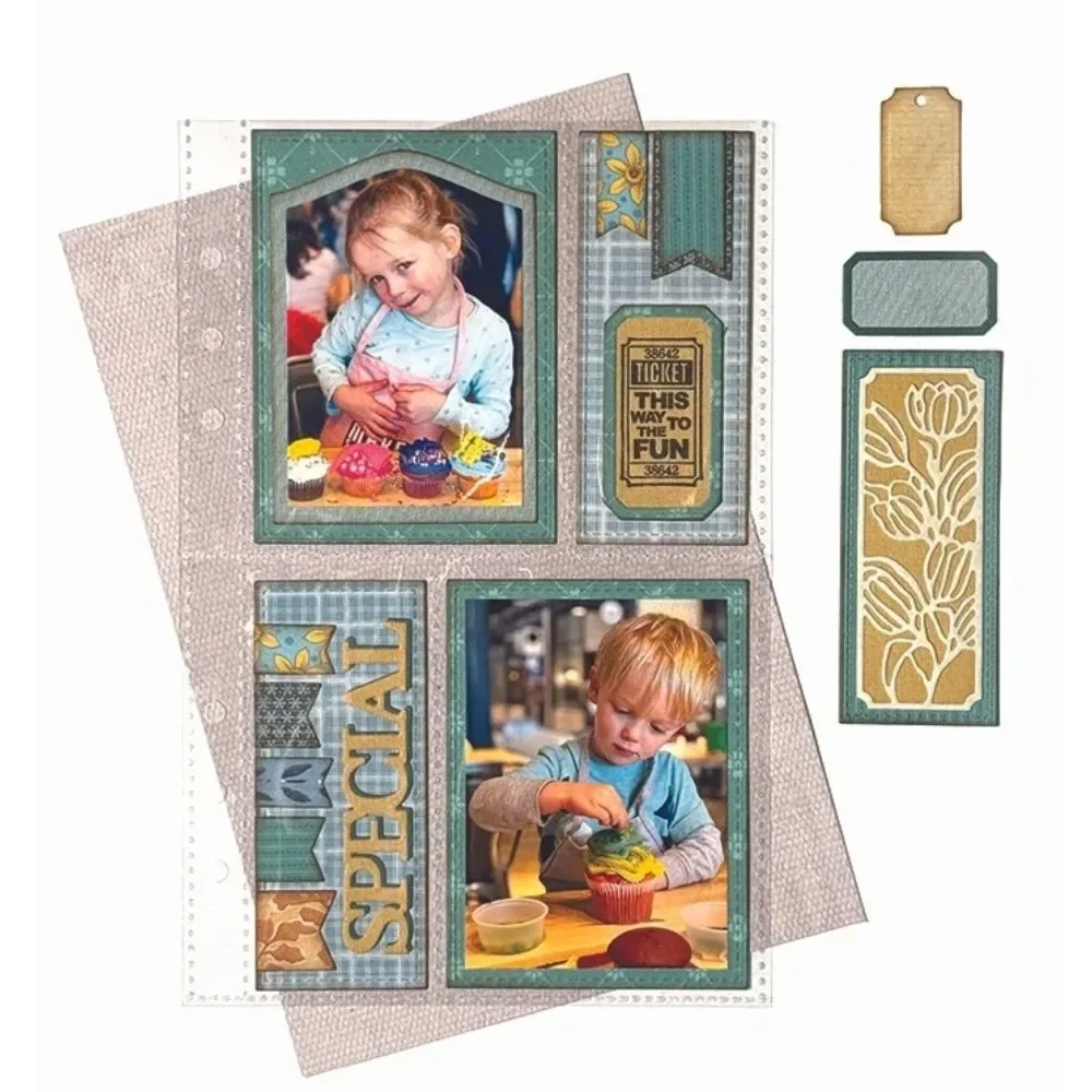 Stansmessen Voor DIY Scrapbooking Ambachten Maker Fotoalbum Sjabloon Handgemaakte Decoratie