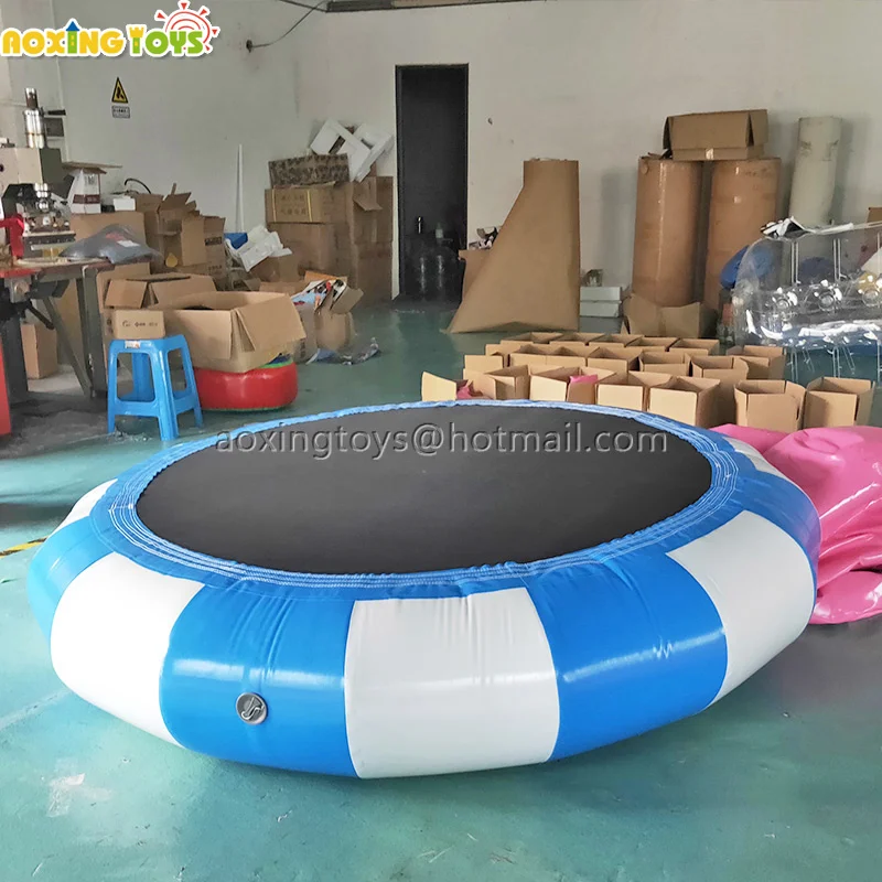 2M/3M/4M ฤดูร้อน Giant Inflatable Trampoline น้ำกีฬาเกมของเล่น Inflatable Bouncer สำหรับเด็กผู้ใหญ่