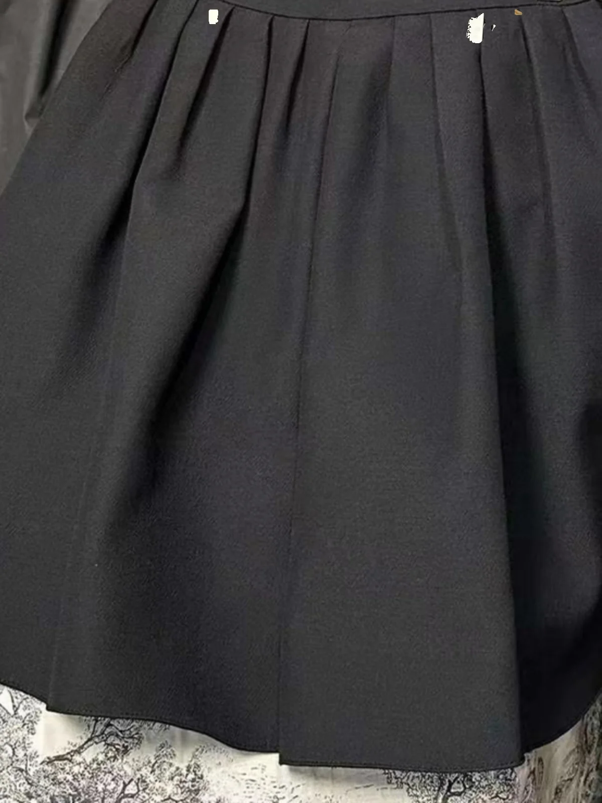 الوردي OL Sle الحرير الموهير مطوي تنورة عالية الخصر تنوعا الرجعية Ele Dr المرأة Faion الصيف وصول جديد #3