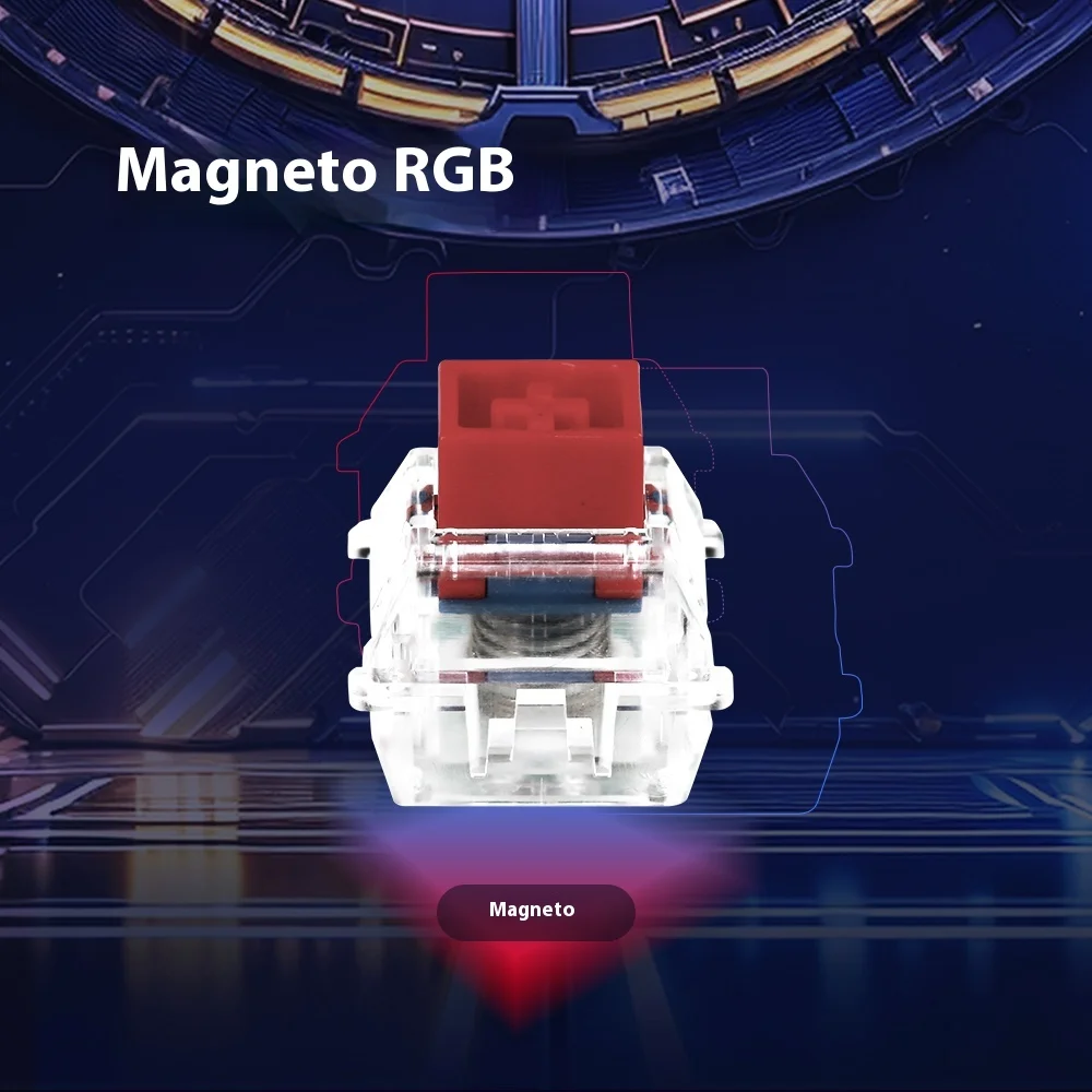 IYX Polar75 Ace المحور المغناطيسي جميع الألومنيوم 8K لوحة المفاتيح الميكانيكية السلكية 81 مفاتيح طوقا الكمبيوتر Esports لوحات مفاتيح الألعاب المحمول