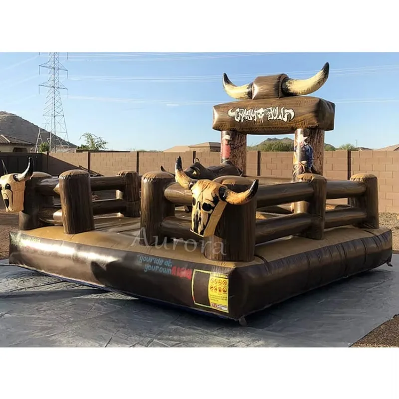 Mechanical Bull Riding for Sale Type Inflatable Mechanical Rodeo Bull for Adults Mechanical Bull