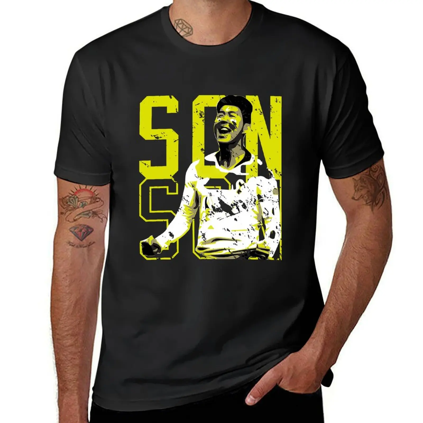 

Son Heung-min Son Heung-min fan T-Shirt Aesthetic clothing vintage custom t shirt quick drying T-shirts for men cotton