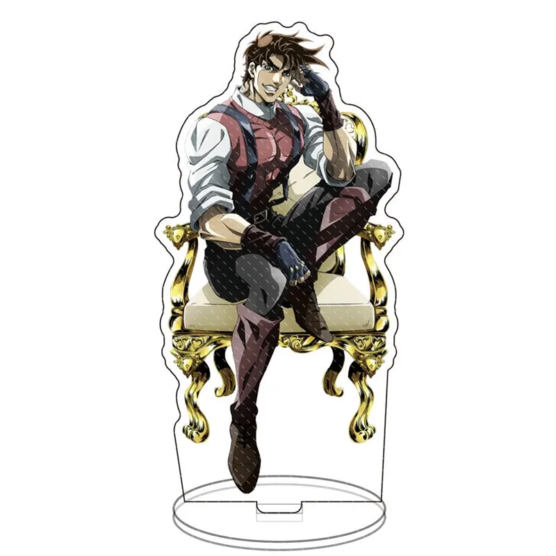 Anime Figure JoJo Bizarre Adventure Cute Cosplay acrilico Stand Model Plate Desk Decor Standing Sign Figures for Friends Gifts