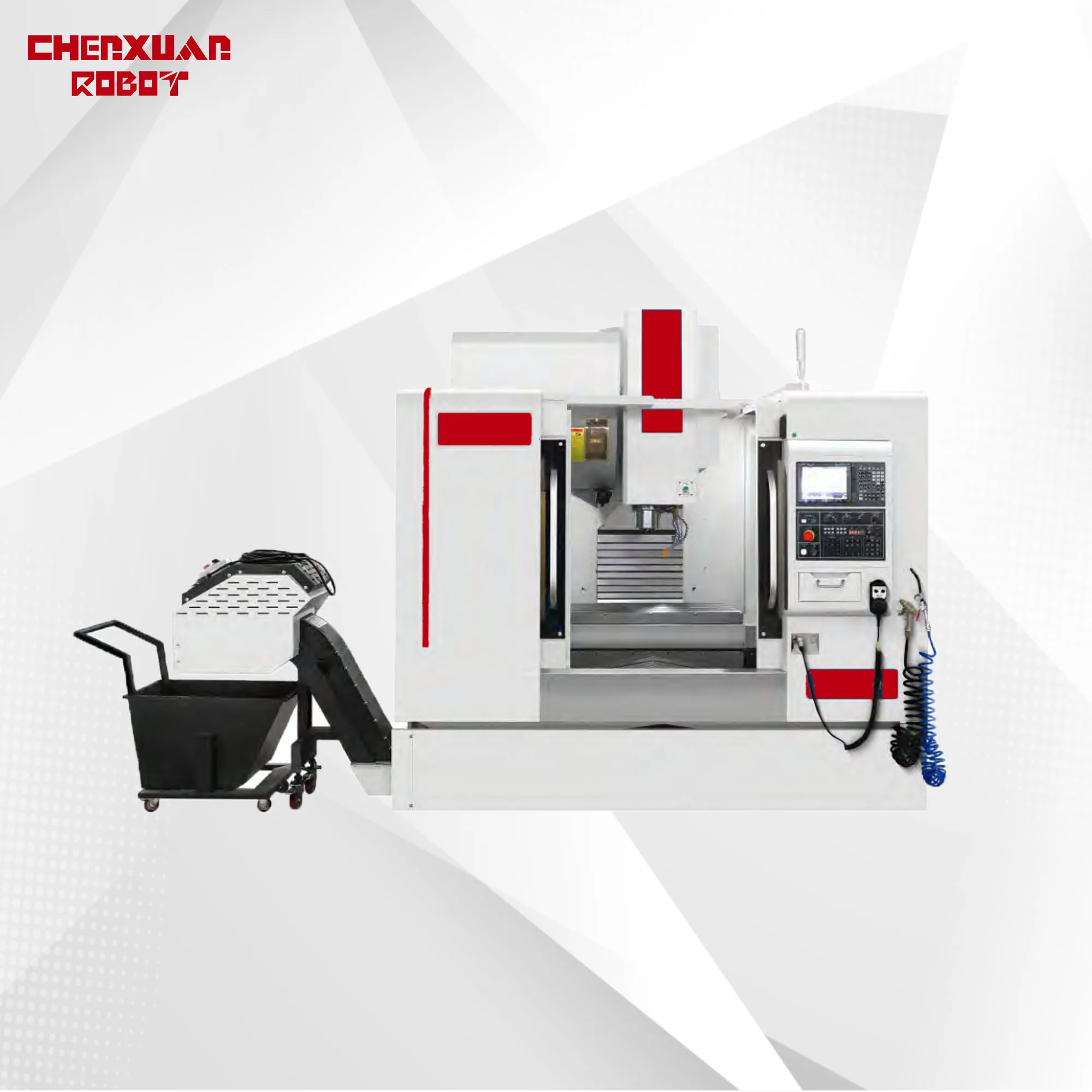 Vertical Type CNC Machining Center with 5-Axis Used in Metail Milling Serviced for Several Industries