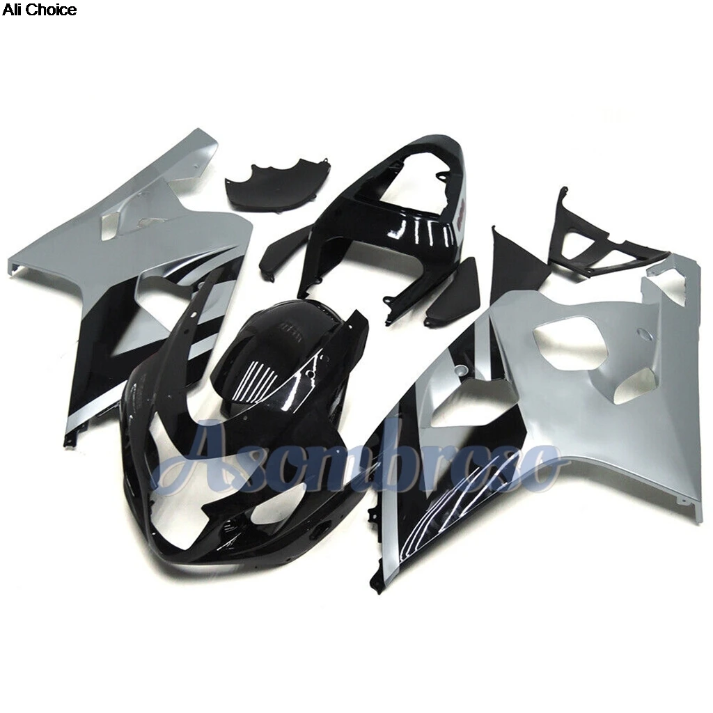 Best fairing kit for GSXR600 2004 2005 GSX-R750 04 05 K4 GSXR750 600 bodys set silvery black