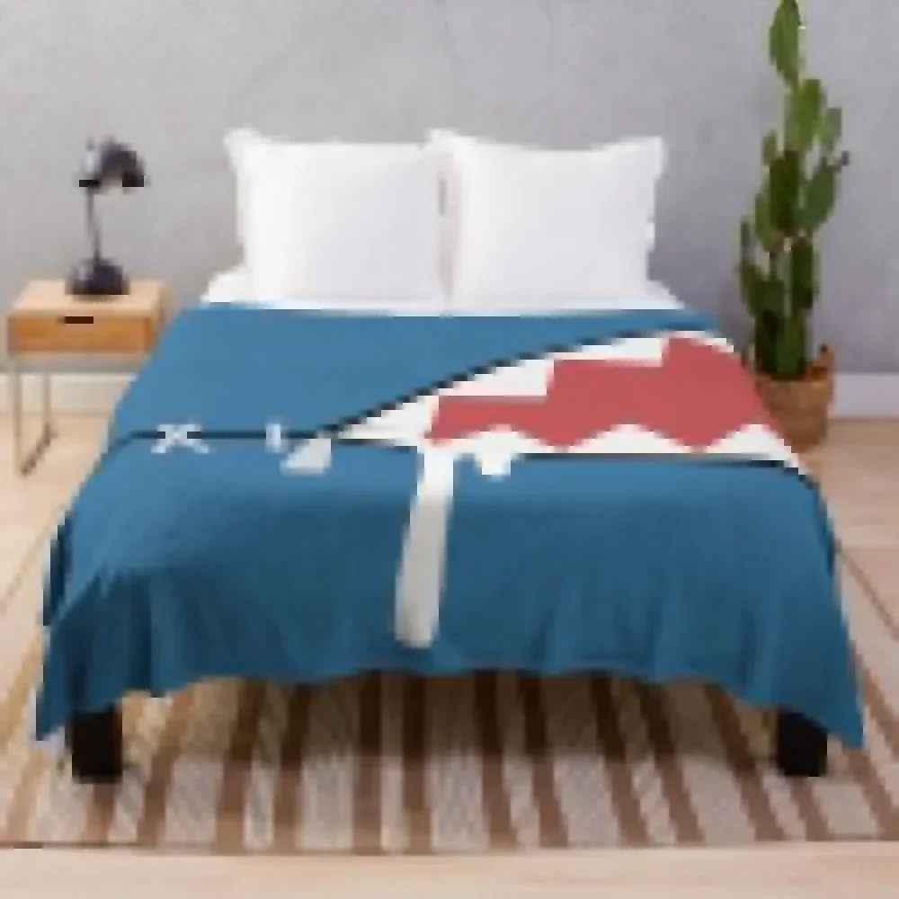 

Gawr Gura Shark Mouth Throw Blanket Lightweight Warm Blanket for Indoor Outdoor Use