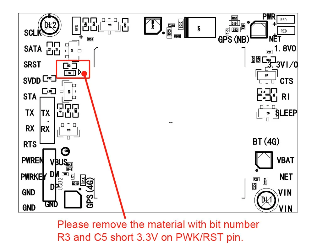 Imagem -02 - Core Board Qualcomm Chip Suporta Dados e Gnss Voz Opcional Versão Global Sim7672g Sim7672g-lngv Sim7672g Sim7672g-mngv