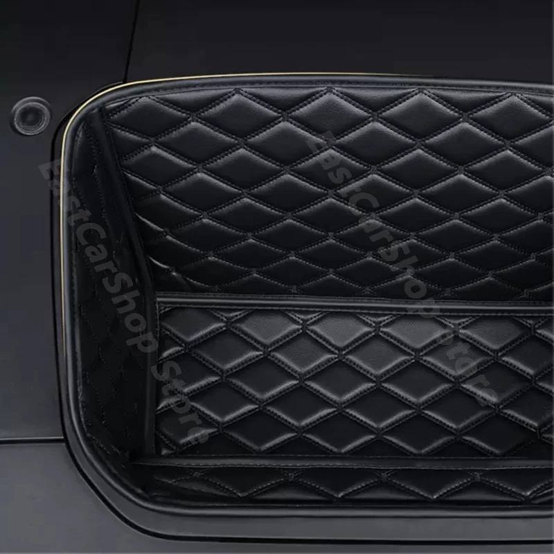 Car Front Trunk Mat for ZEEKR 001 2022 2023 Cargo Boot Liner Tray Rear Boot Luggage Cover Protective Pad Accessories