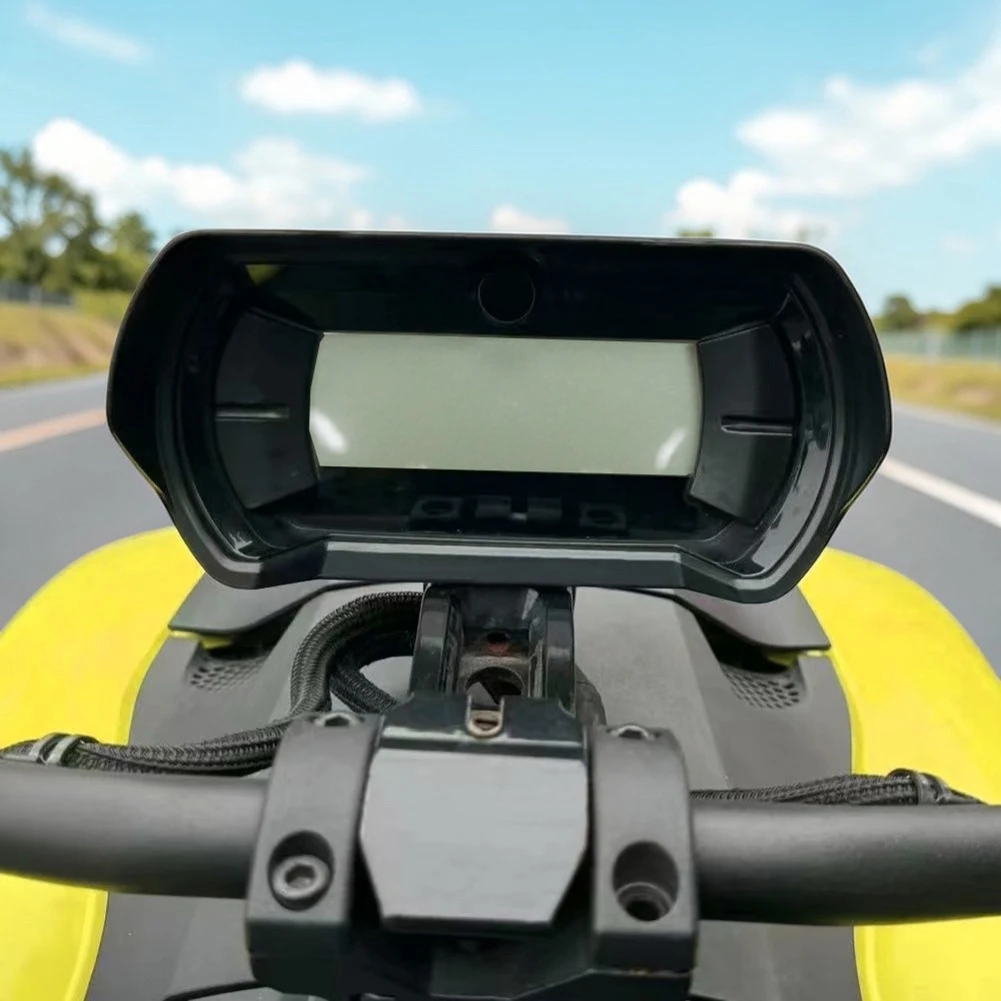 ABS Dashboard Protector For Can-Am For Ryker Vehicles Matching Factory Dashboard Profile With Secure Snap Fit Mounting Mechanism